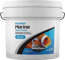 Nutridiet Marine Flakes Premium Fish Food with Garlic Probiotics and Vitamins