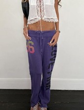 Vintage Deadstock Victoria Secret Pink Straight Leg Sweatpants Size Large