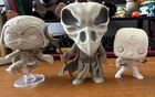 Funko Pop! Vinyl Marvel Moon Knight & Khonshu Unpainted Vinyl Figures Lot of 3