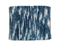 Wenko Badematte Urdu 55 Cm X 65 Cm Blau-Weiß