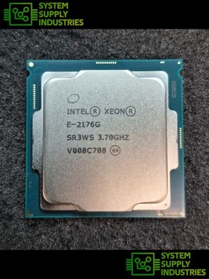 Intel Xeon E-2176G SR3WS 3,70Ghz 6 Core Prozessor CPU 12MB Cache 80W