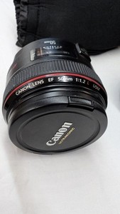 Canon EF 50mm f/1.2L USM Lens – L Series Prime – Excellent Condition
