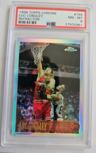 Luc Longley [Refractor] #164 1996 Topps Chrome card