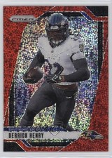 2024 Panini Prizm Red Sparkle Prizm Derrick Henry #20 1hg3