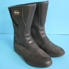FORMA STREET EVO BLACK MOTORCYCLE BOOTS EN 13634 02 SIZE EUR 45 ITALY DESIGNED