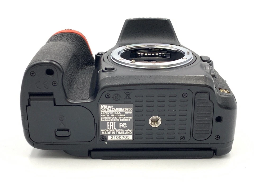 Cuerpo de cámara réflex digital de lente única Nikon D750 24,3 MP -EXC- `4342 Foto 3 de 3