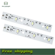2Pcs New For GE Refrigerators PS11767930 LED Light Board WR55X26671 AP6035586