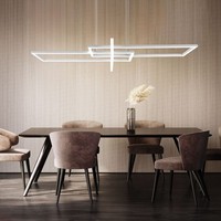 HäNgeleuchte Pendellampe Pendelleuchte Led Wohnzimmerlampe Switch Dimmer H 150Cm