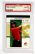 Top Tiger Woods Golf Cards to Collect 27
