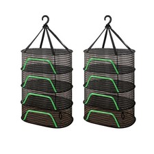 2-Pack Herb Drying Rack,4 Layers Mesh Drying Rack,Hanging Herb Drying Rack wi...