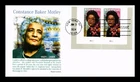 US COVER CONSTANCE BAKER MOTLEY BLACK HERITAGE FDC PAIR PANDA CACHET