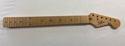 1993 Squier Stratocaster Korea Maple Neck 21-Frets Skunk Stripe | eBay