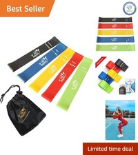 High-Quality Resistance Bands for Strength Training  Injury Recovery - 5 Pack