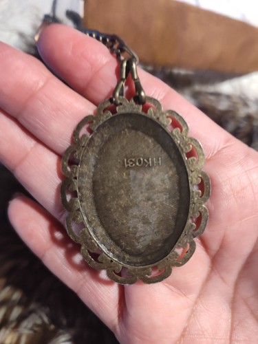 Atenti Faux Waschbär Fell Tasche mit 2 Charms Vintage groß - Bild 11 von 16