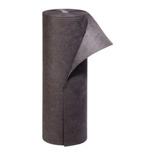 Pig Mat137 Sorbent Roll, 20 Gal, 30 In X 150 Ft, Universal, Gray, Polypropylene