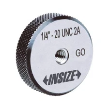 INSIZE 4121-9D2 American Standard Thread Ring Gage, Go, 9/16-18 UNF