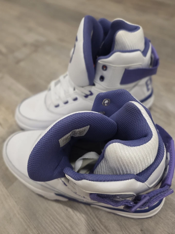 Ewing 33 Hi White 紫色男式 9.5 – Patrick Ewing 复古篮球鞋 — 第 4/4 张图片