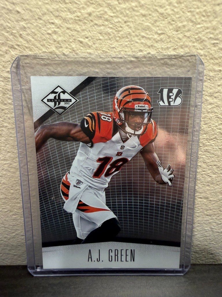 A.J. GREEN 2012 PANINI LIMITED CARD /399 #25 CINCINNATI BENGALS