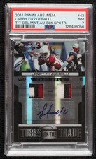 2011 Panini Absolute Memorabilia 3/5 Larry Fitzgerald #43 Auto HOF 6m7