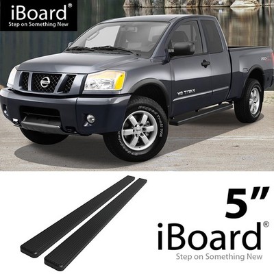 APS Stainless Steel Running Board Fit Nissan Titan King Cab 04-24