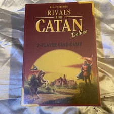 Rivals For Catan Deluxe 2 Player Card Game NEW CN3134 Board Game Core Deluxe NIS
