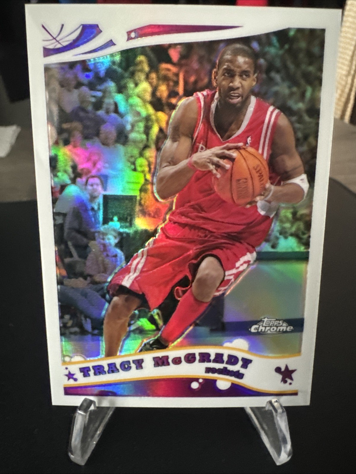 2005 Topps Chrome #110 Tracy Mcgrady - White Refractor /999 🔥 ROCKETS