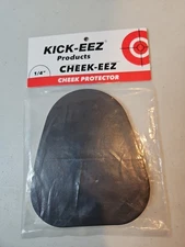 KICK-EEZ CHEEK EEZ Cheek Protector - 6" L x 5" W x 1/4"  Black NEW 