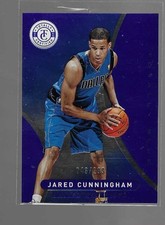 JARED CUNNINGHAM 2012-13 PANINI TOTALLY CERTIFIED BLUE ROOKIE CARD #275   /299