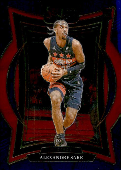 2024-25 Panini Select #73 Alexandre Sarr Blue Prizm