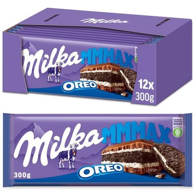 Milka Oreo Großtafel 12x300g Alpenmilch Mit Oreo Stückchen