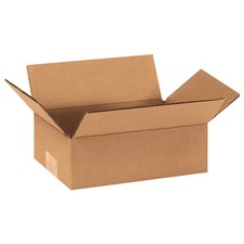 GRAINGER APPROVED 55VG36 PK 25 Shipping Box,9x6x3 in 55VG36