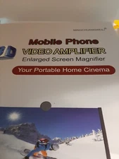 12" Mobile Phone Screen Magnifier 3D HD Video Amplifier Smartphone Stand Bracket