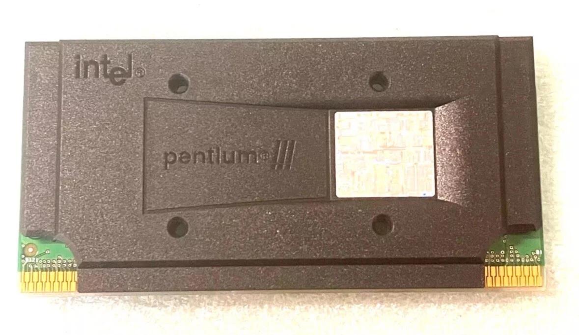 Intel Pentium III Computer Processors 500 MHz Bus Speed for sale
