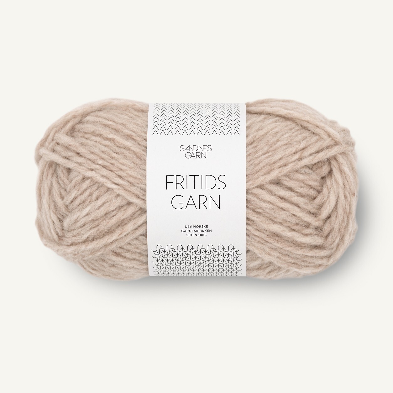 Fritidsgarn By SANDNES GARN - Lys Beige Mix (3021) - 50 G/Approx. 70 M Wool