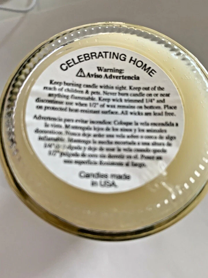 VELA CÁLIDA DE SOJA VAINILLA-RECAUDACIÓN DE FONDOS-CELEBRACIÓN DEL HOGAR Foto 3 de 3