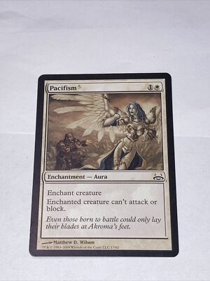 Pacifism - Magic the Gathering Card | eBay Pacifism - Magic the Gathering Card | eBay