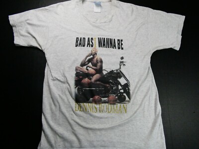 T*n様 デニス・ロッドマン 1996 BAD AS I WANNA BE Tシ Vintage Dennis Rodman BAD AS I WANNA BE t-shirt 90s デニス