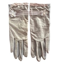 KEHAN gray lace gloves FITS MOST