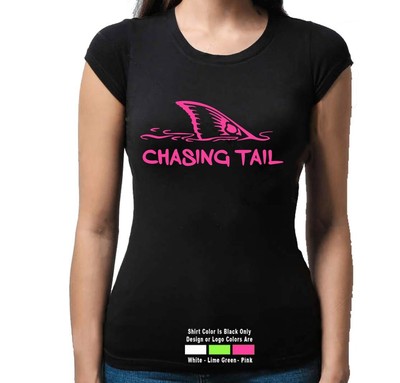 Fishing Chasing Tail Redfish Bonefish Red Bone fly Lure Women's T Shirt Tank Top