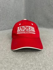 Youth University of Wisconsin Badgers OSFM Hat Cap Kid Boy Girl NCAA Red
