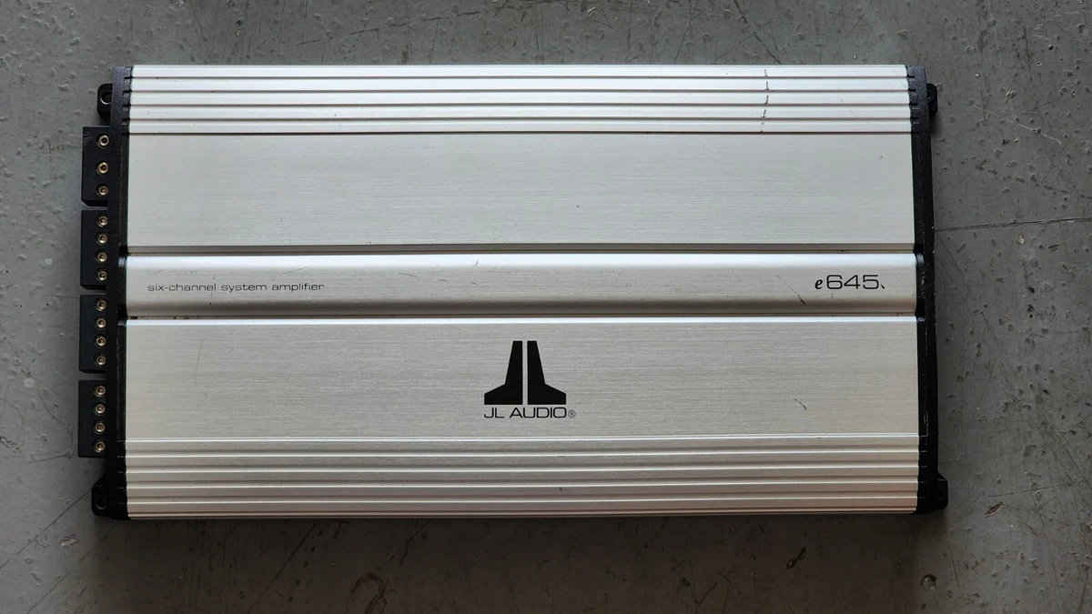 JL CAR AUDIO Amplifier Model E6450 Channels System, 55 OFF