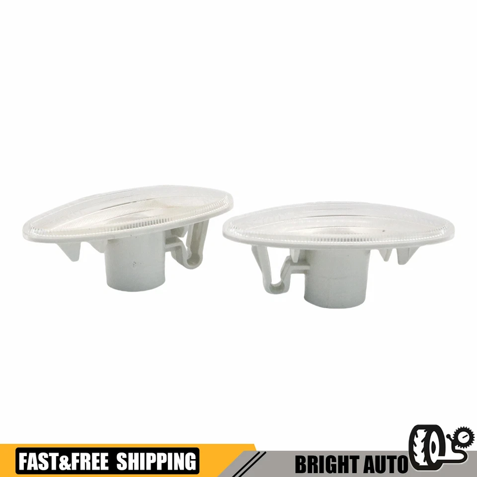 2x Lámpara de señalización lateral transparente Luz de señal de giro Carcasa apta para Nissan Micra / March Foto 2 de 4