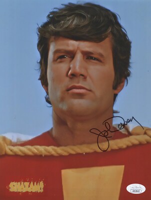 JOHN DAVEY Hand Signed SHAZAM! 8x10 Photo Captain Marvel Autograph