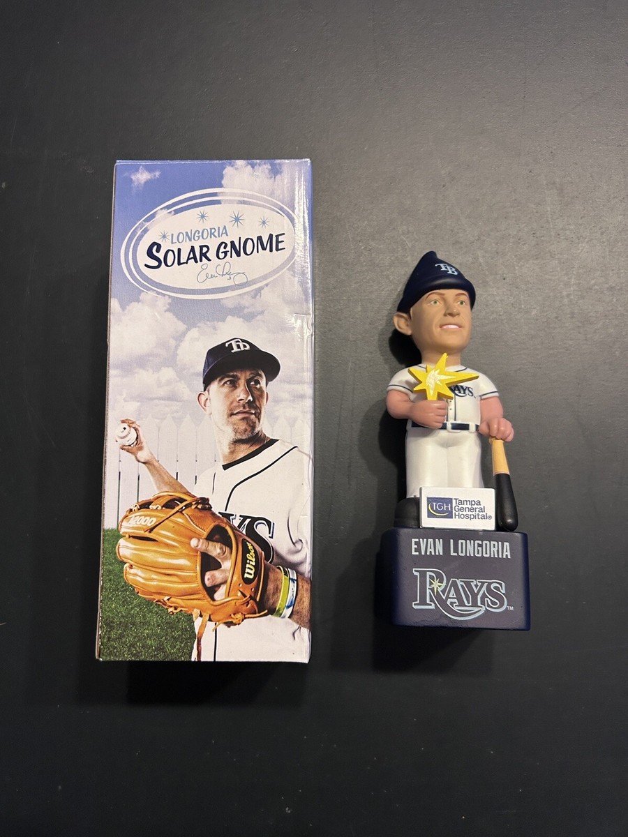 Evan Longoria Tampa Bay Rays Longoria Solar Gnome Bobblehead