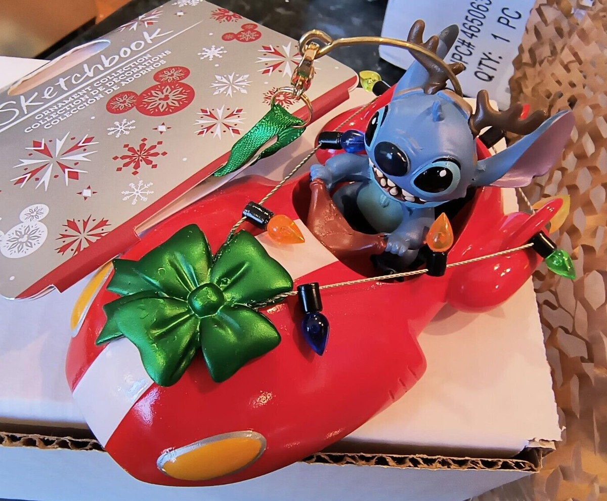 Disney Stitch Red Speeder Car Light String Christmas Holiday