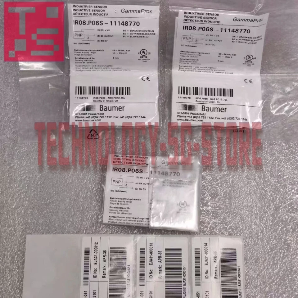 New Baumer IR08.P06S-11148770 Inductive Proximity Switch - Image 4 of 4