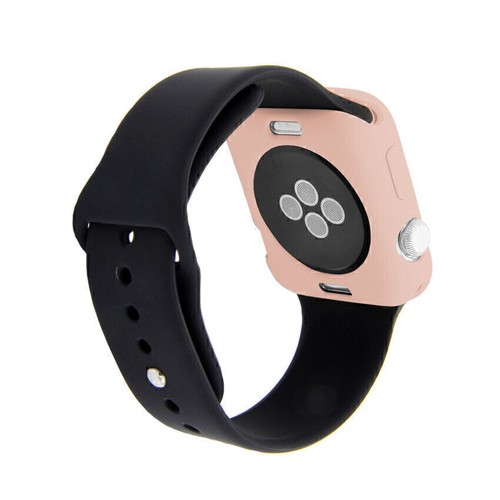 Watch Bumper Cover Case For Apple Watch 9 8 7 6 5 SE Ultra2 Silicone Protector - Bild 8 von 18