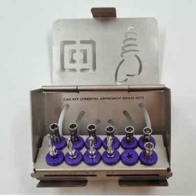 Genuine Julldent Crestal Approach Sinus Cas-kit + Free Express Shipping