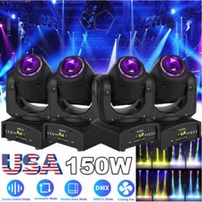 150W LED RGB Gobo Beam Stage Lighting Moving Head Lights Disco Party KTV DJ