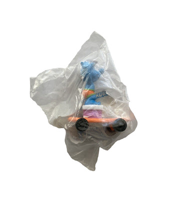 1990 Peyo Hardee's Smurfin' Smurfs | Orange Skateboard Figurine